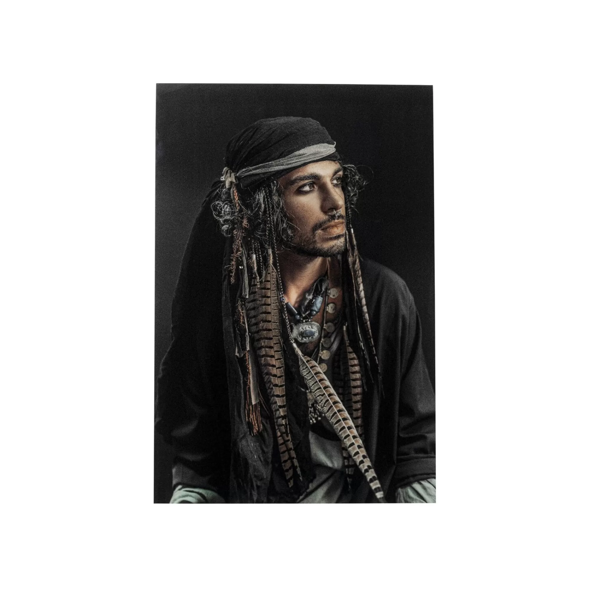 KARE Design Tableau En Verre Pirate 80x120cm ^ Tableau