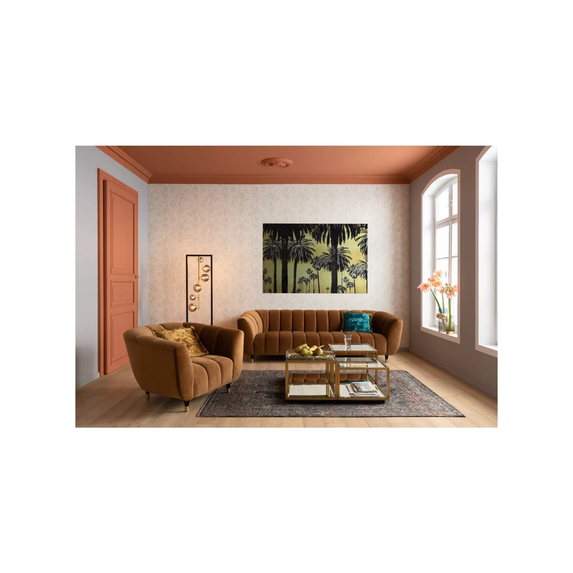 KARE Design Tables Basses Luigi Set De 4 Dorées ^ Table Basse
