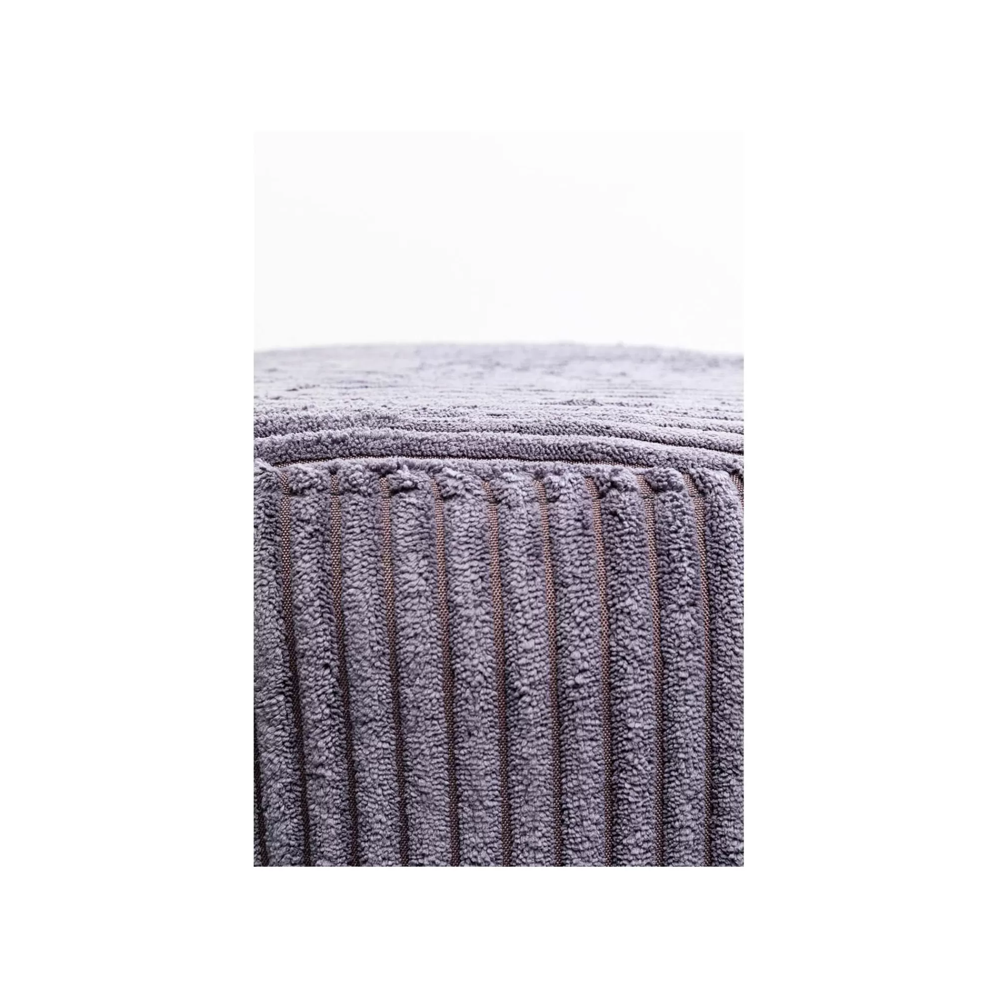 KARE Design Tabouret Cherry Cord Gris Et Laiton ^ Tabouret & Pouf