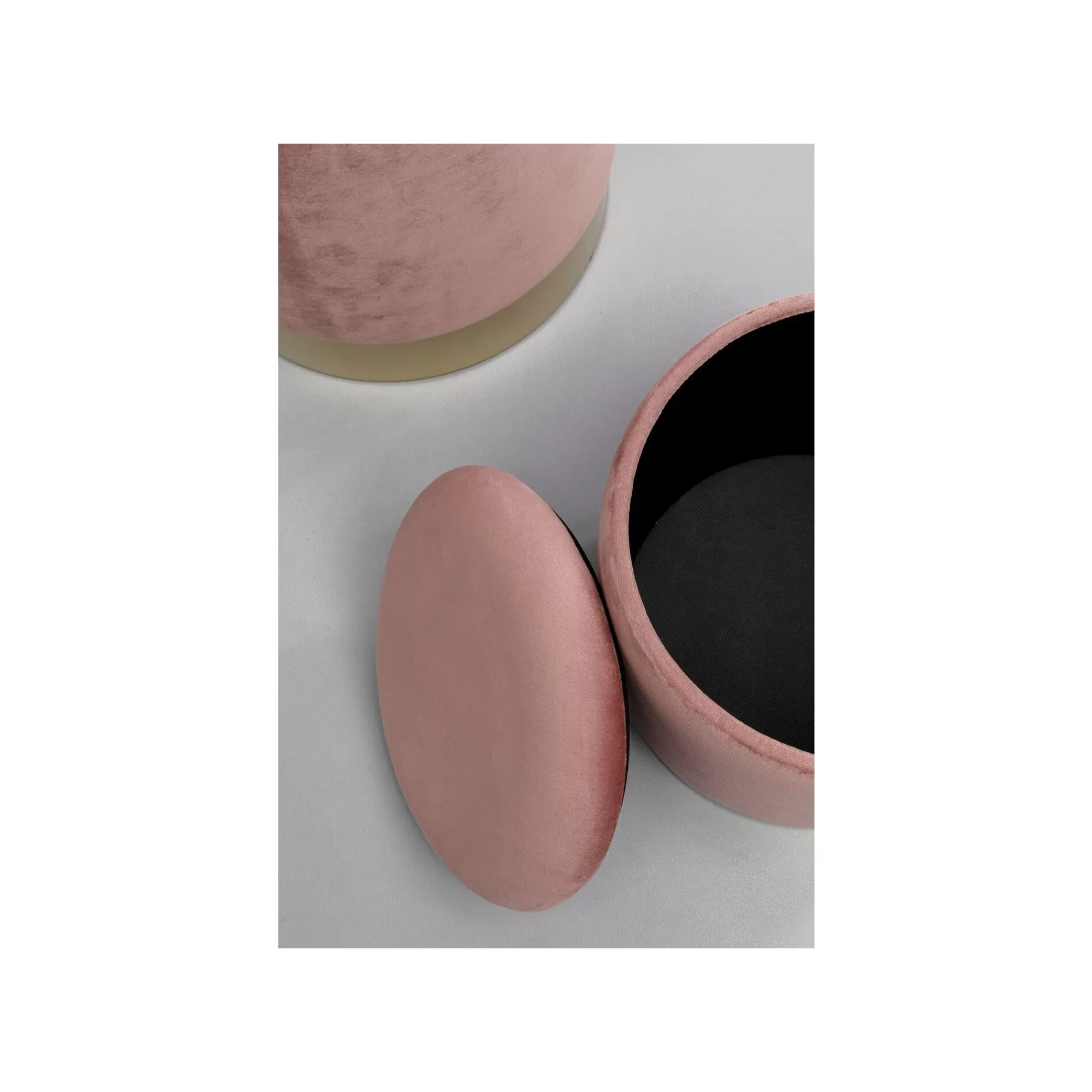 KARE Design Tabourets-coffres Cherry Rose Et Laiton Set De 2 ^ Tabouret & Pouf | Coffre & Malle