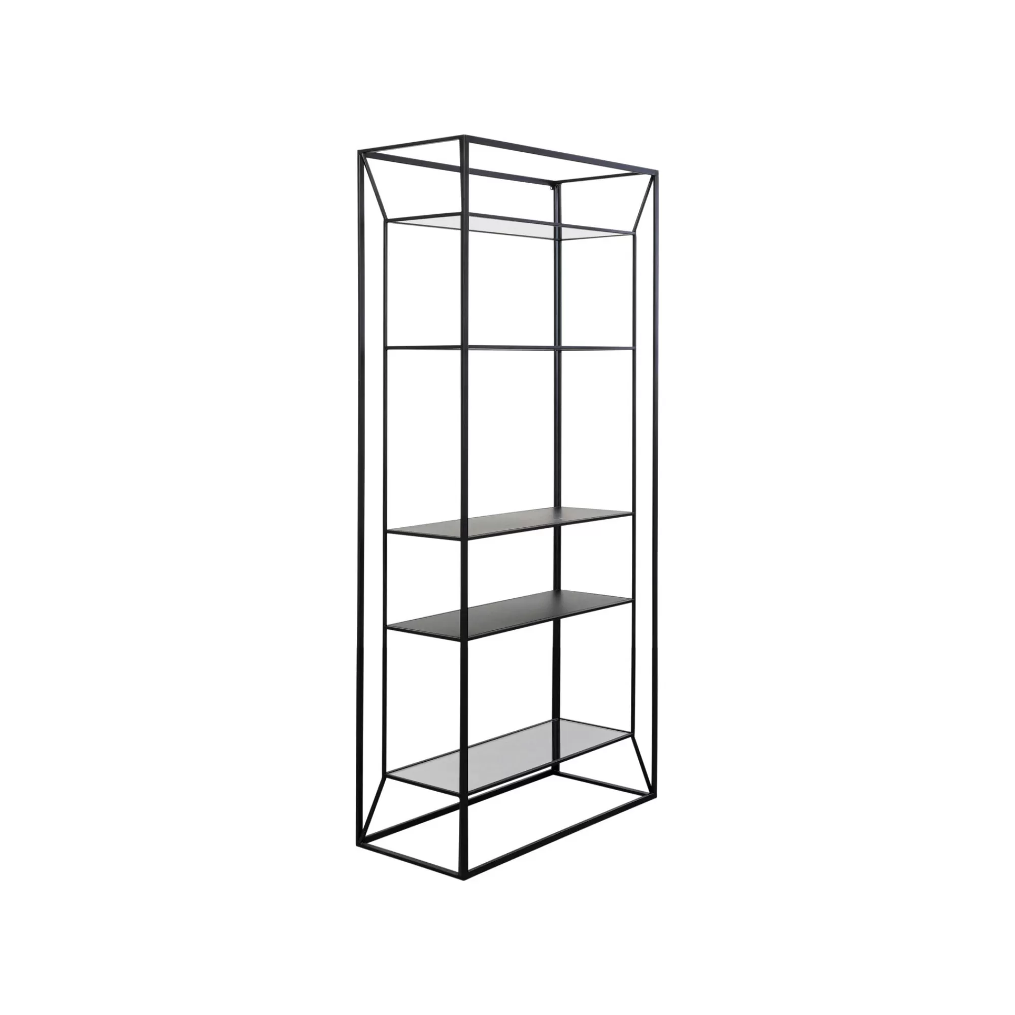 KARE Design Étagère Corinne 200x90cm Noire ^ Étagère Et Bibliothèque