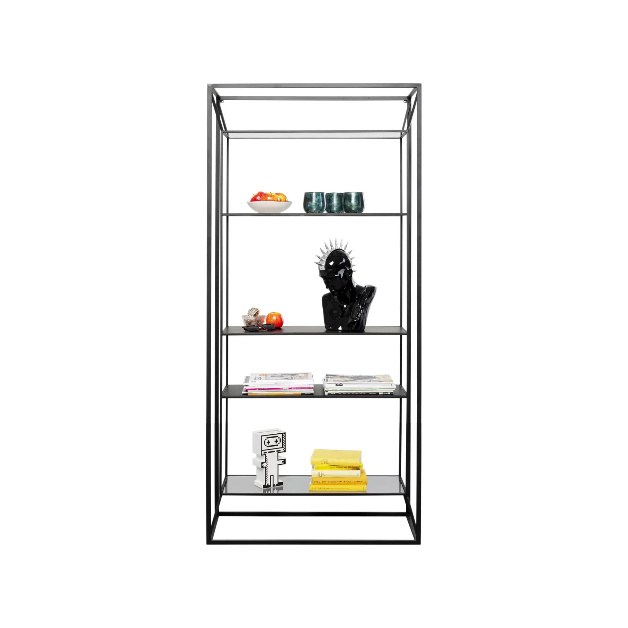 KARE Design Étagère Corinne 200x90cm Noire ^ Étagère Et Bibliothèque