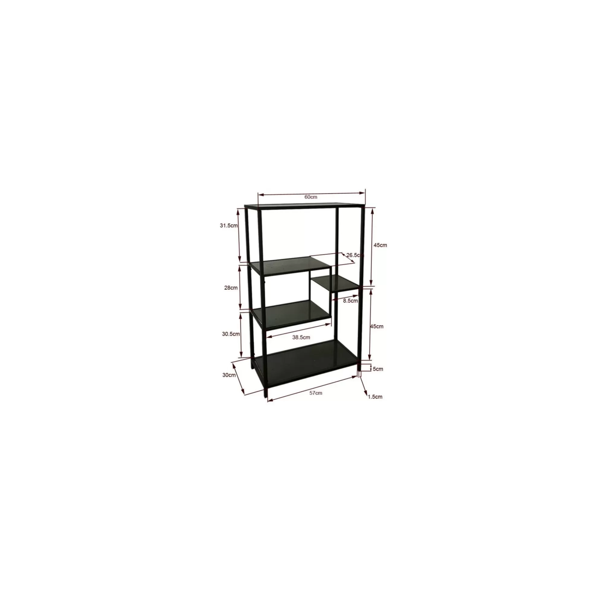 KARE Design Étagère Loft 100x60cm Dorée ^ Étagère Et Bibliothèque