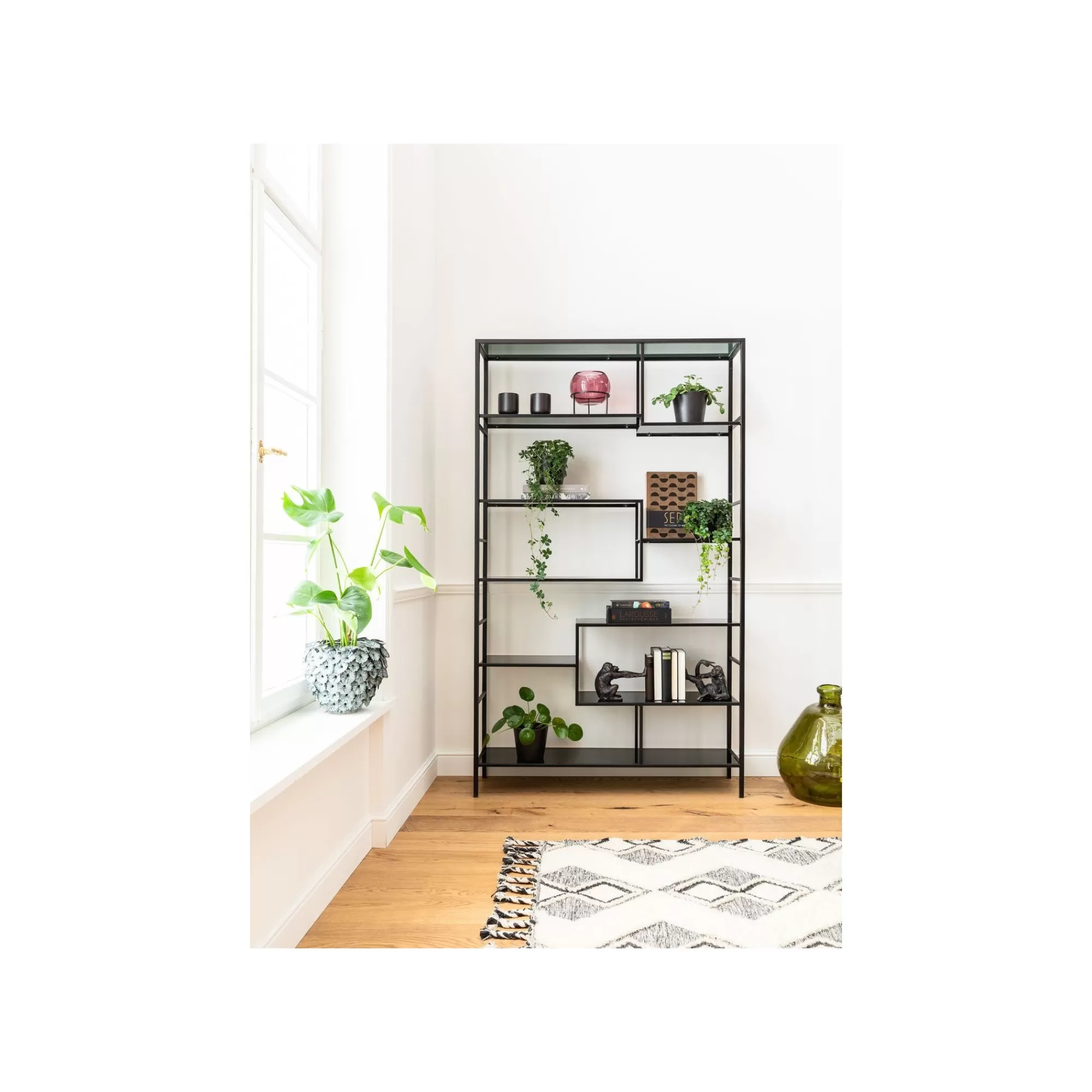 KARE Design Étagère Loft 195x115cm Noire ^ Étagère Et Bibliothèque