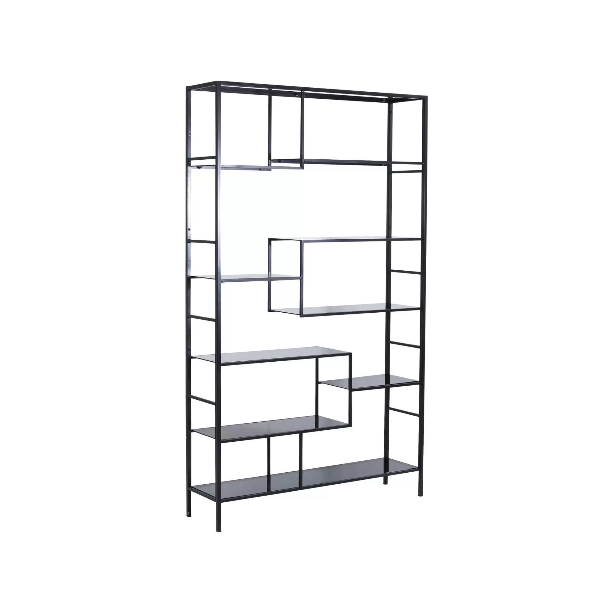 KARE Design Étagère Loft 195x115cm Noire ^ Étagère Et Bibliothèque