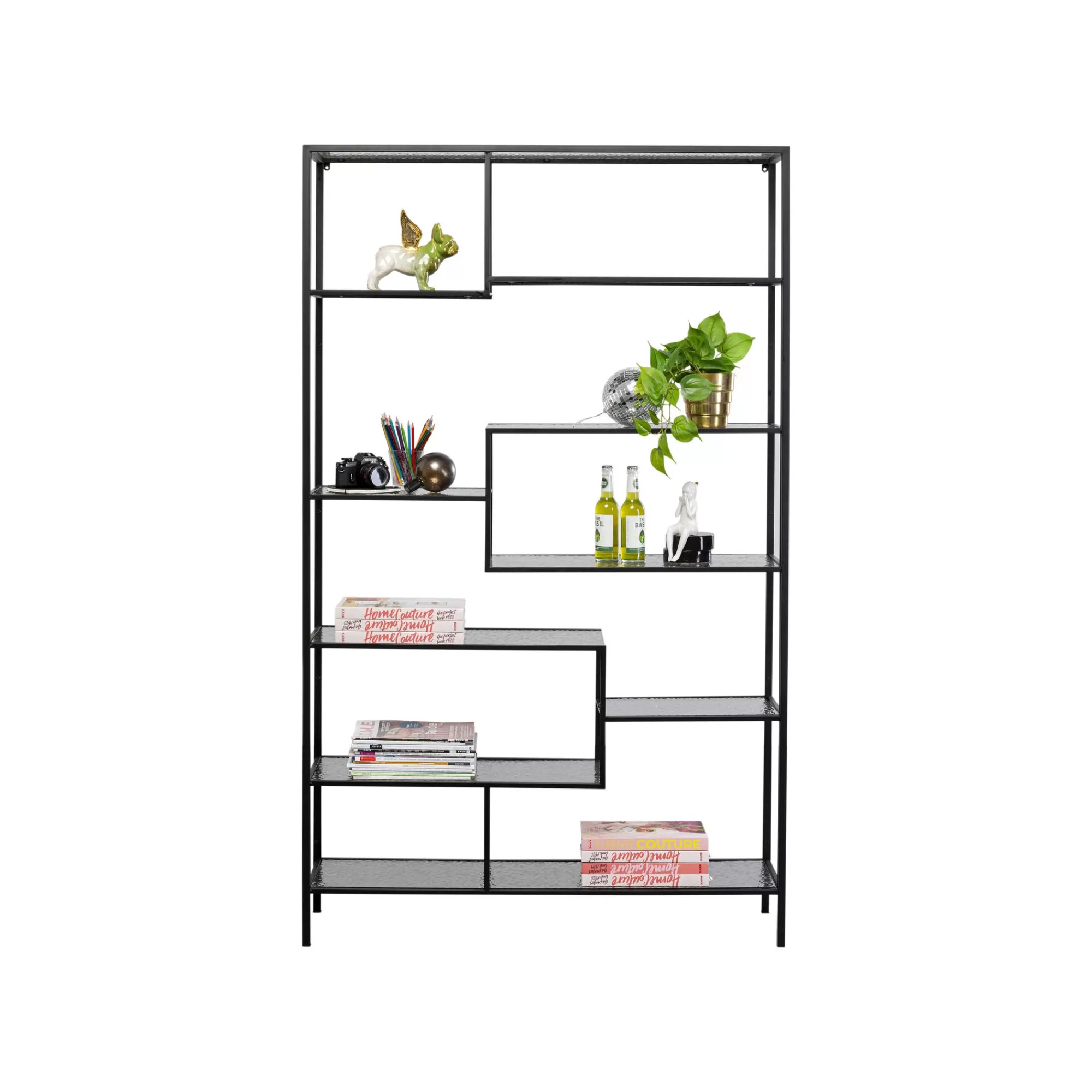 KARE Design Étagère Loft Bubble Noire 195x115cm ^ Étagère Et Bibliothèque