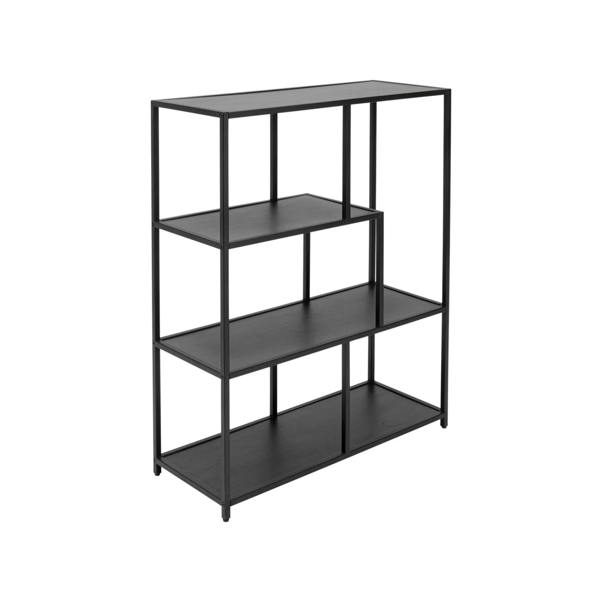 KARE Design Étagère Loftie Noire 100x77cm ^ Étagère Et Bibliothèque