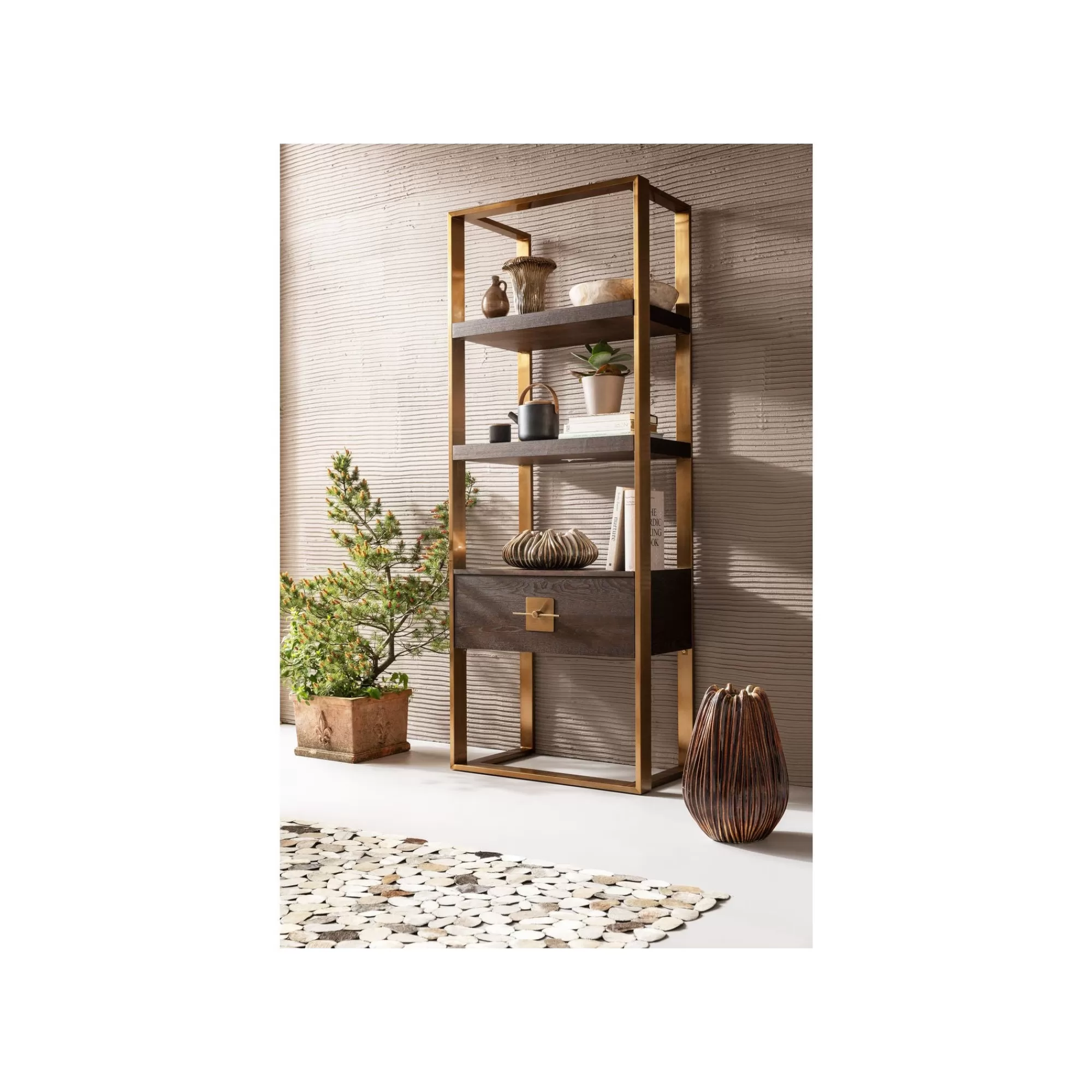 KARE Design Étagère Osaka 210x82cm ^ Étagère Et Bibliothèque