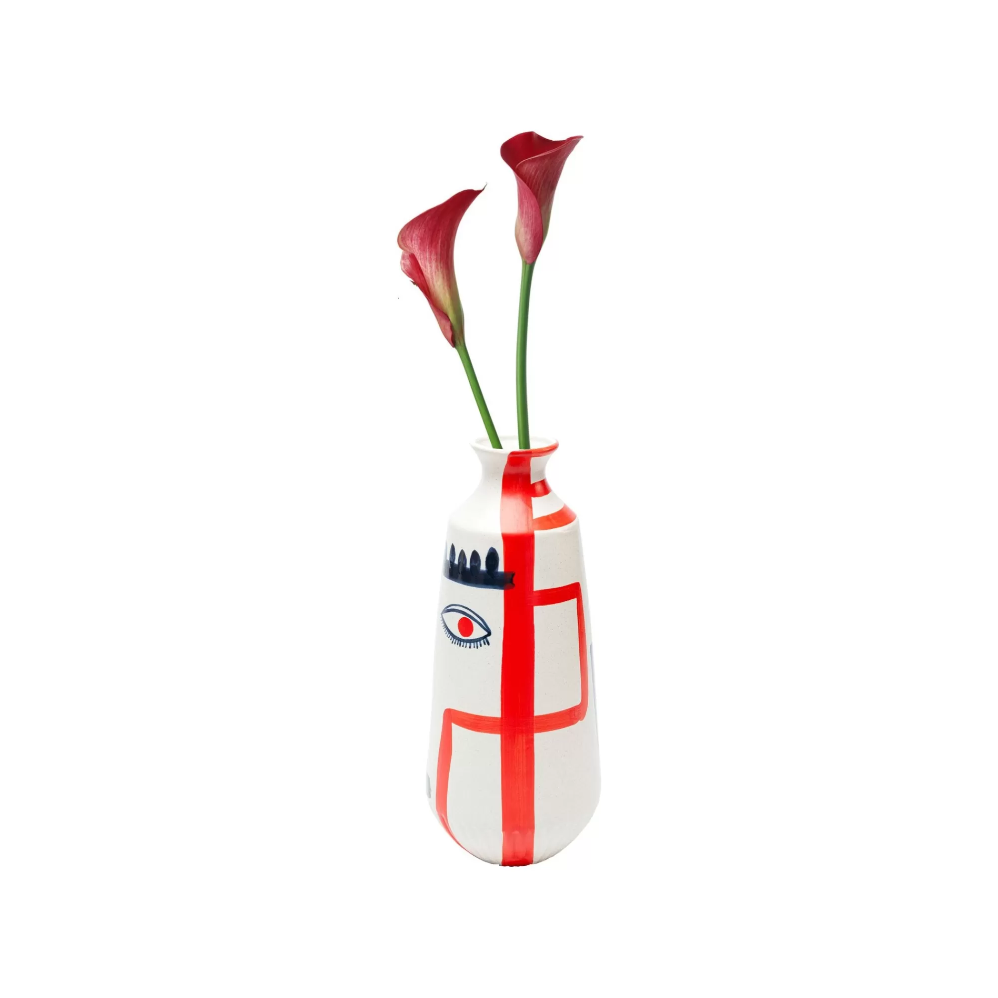 KARE Design Vase Art Face Colore 38cm ^ Vase