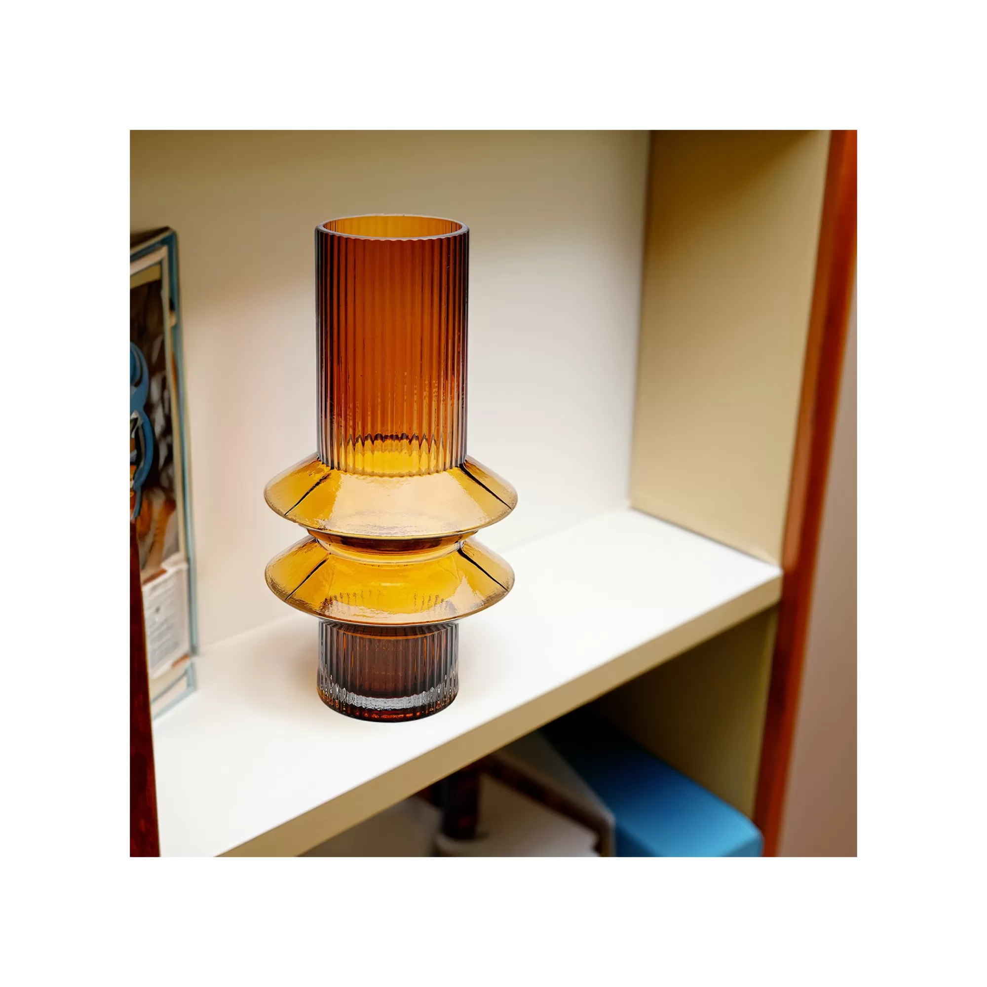 KARE Design Vase Earthy Rings 29cm ^ Vase