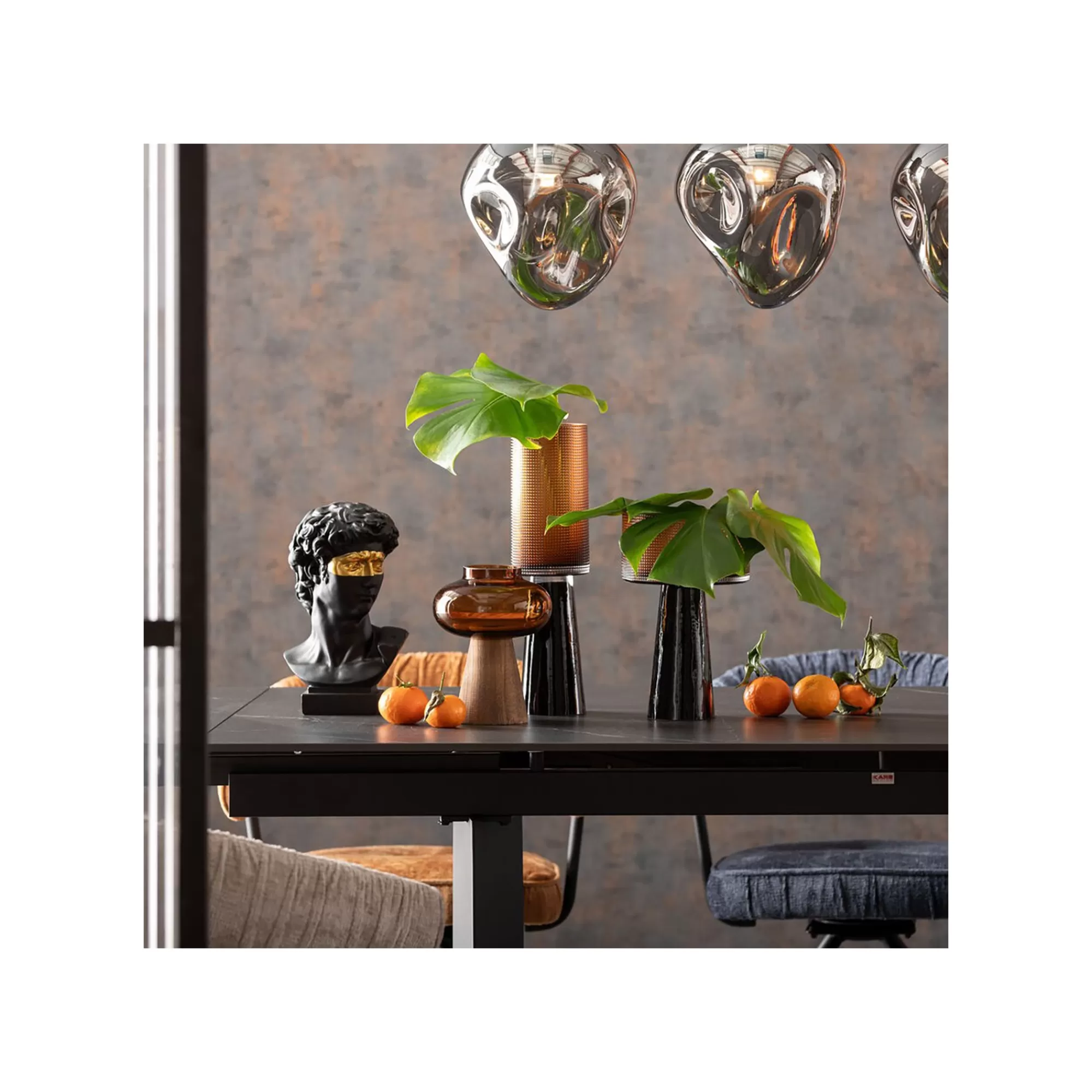 KARE Design Vase Enigma Marron 41cm ^ Vase