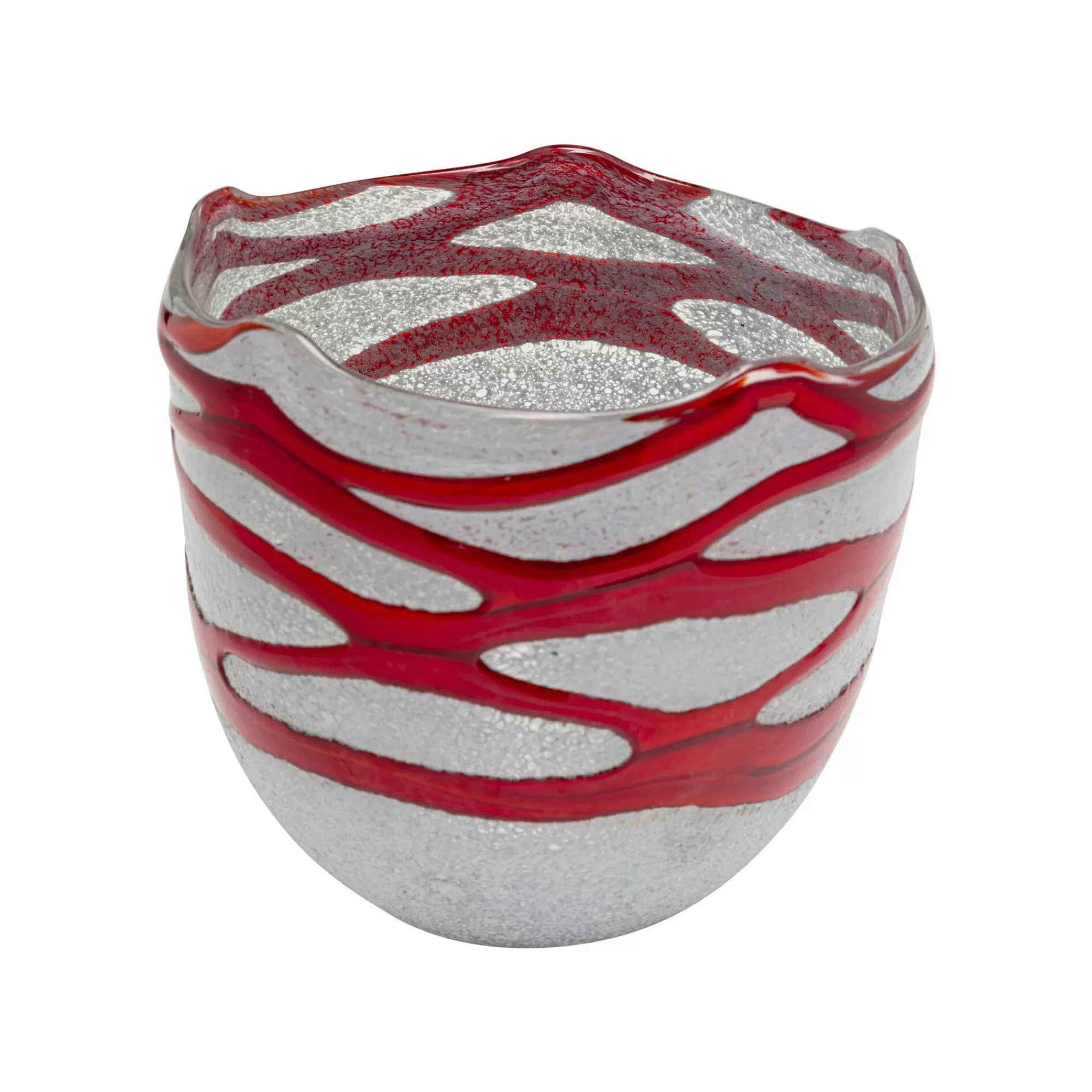 KARE Design Vase Etna 19cm Rouge ^ Vase