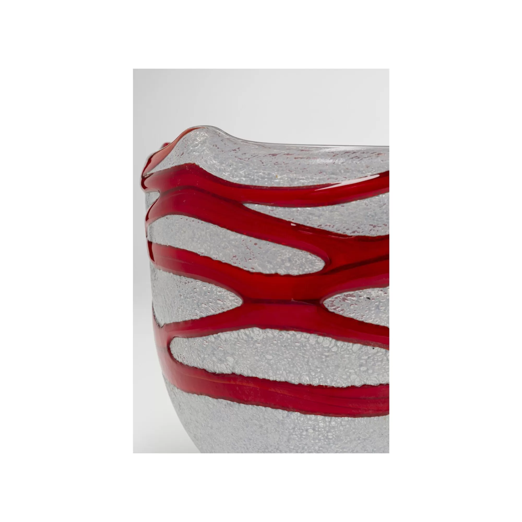 KARE Design Vase Etna 19cm Rouge ^ Vase