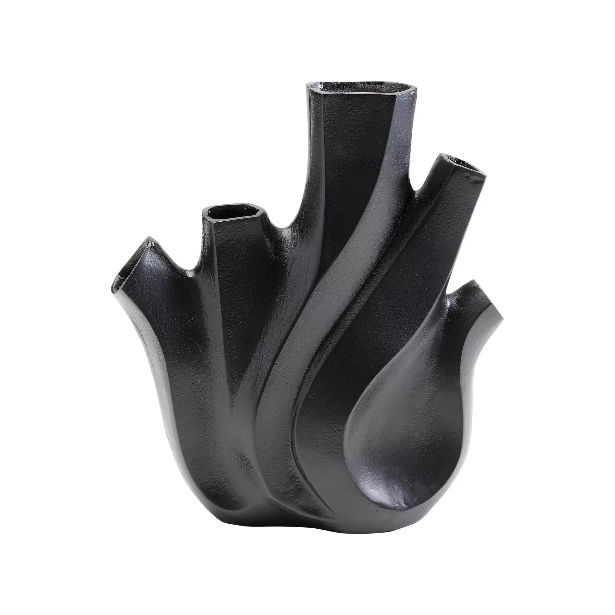 KARE Design Vase Flame Noir 29cm ^ Vase