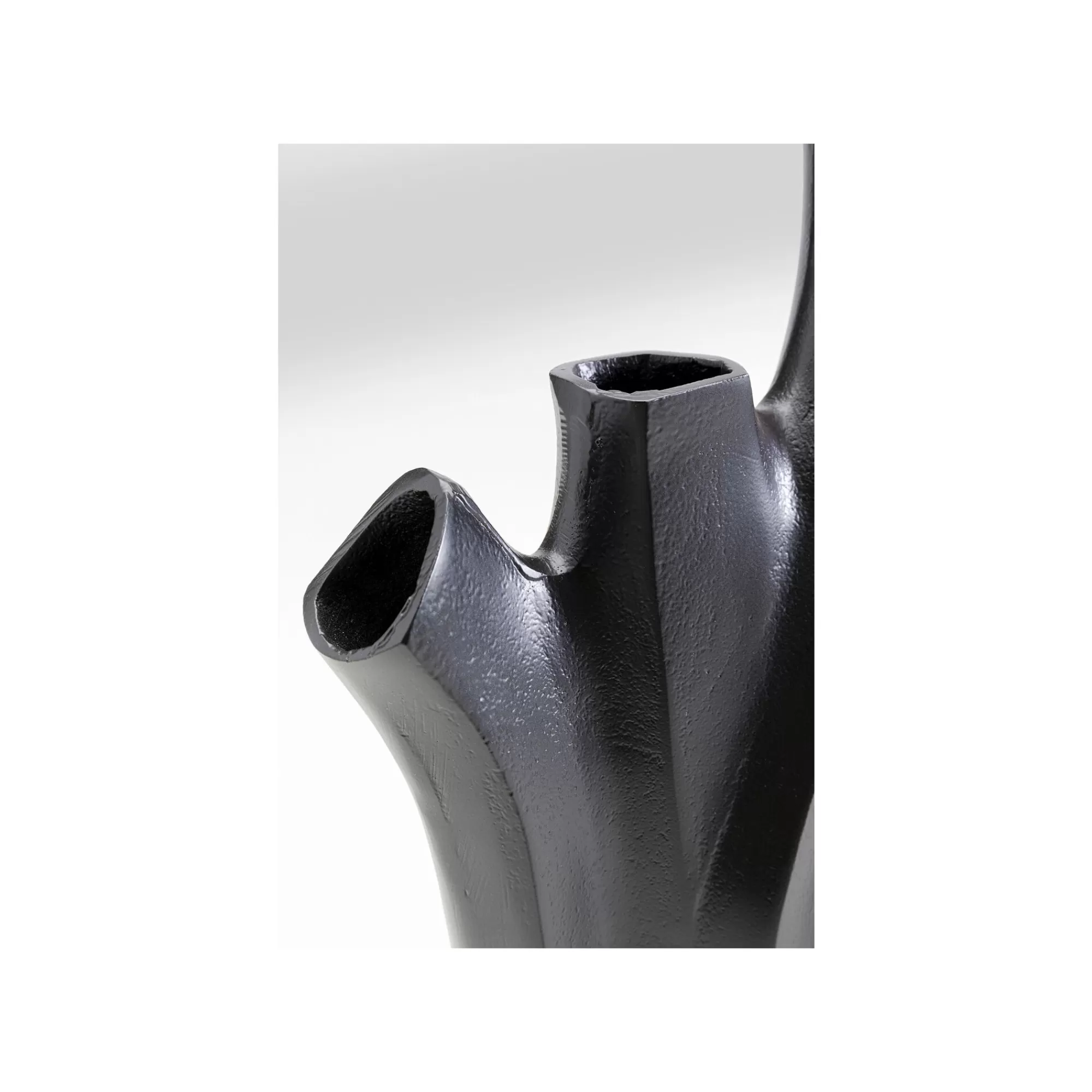 KARE Design Vase Flame Noir 29cm ^ Vase