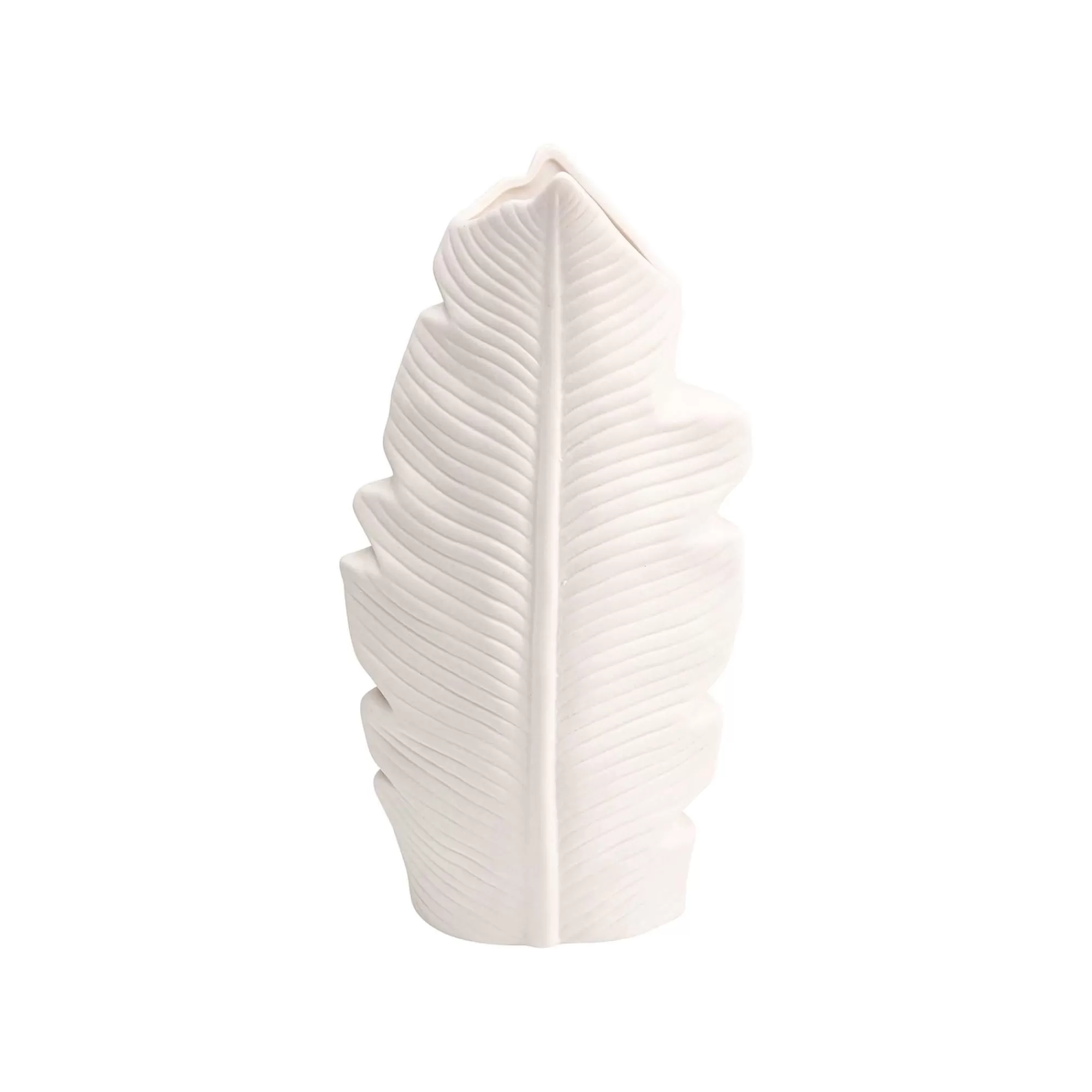 KARE Design Vase Foglia Blanc 29cm ^ Vase
