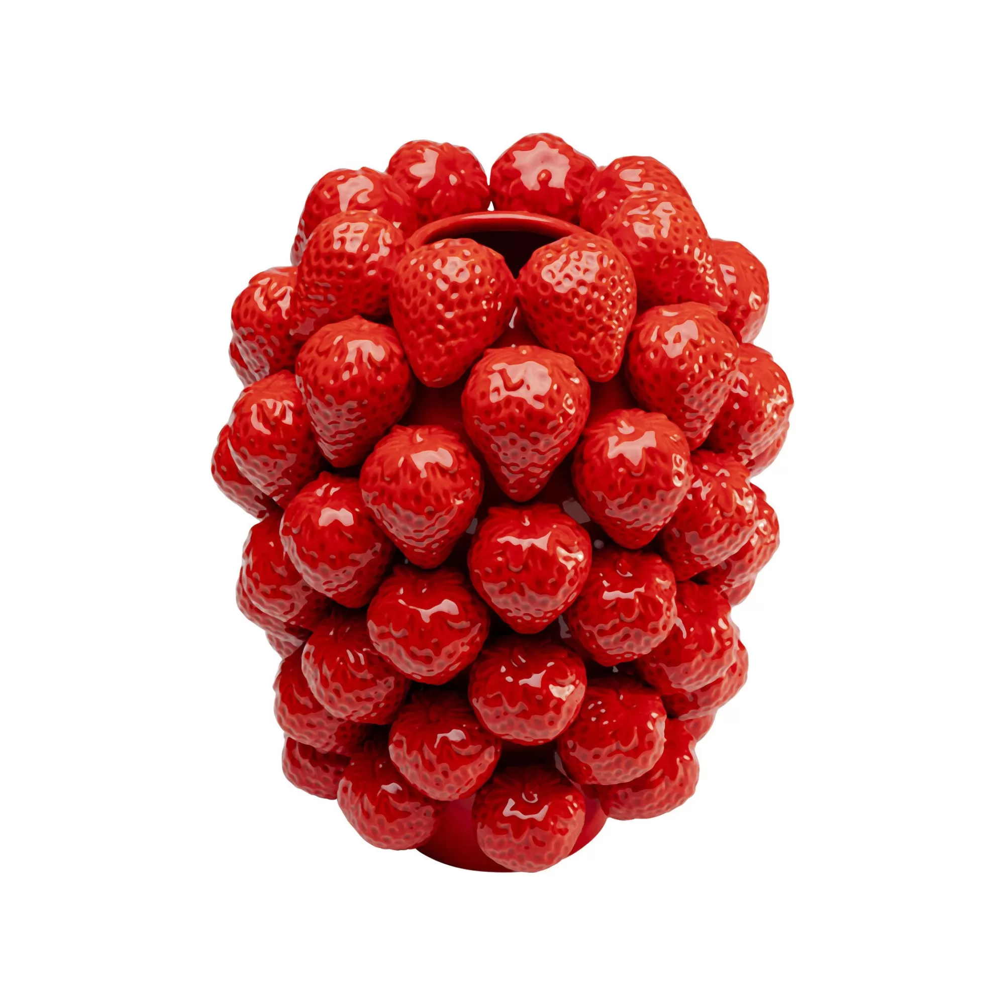 KARE Design Vase Fraises Rouges 30cm ^ Vase