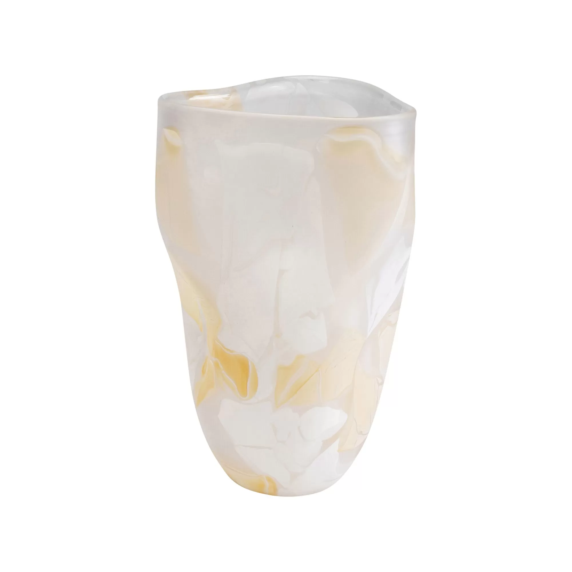 KARE Design Vase Galicia Beige 29cm ^ Vase