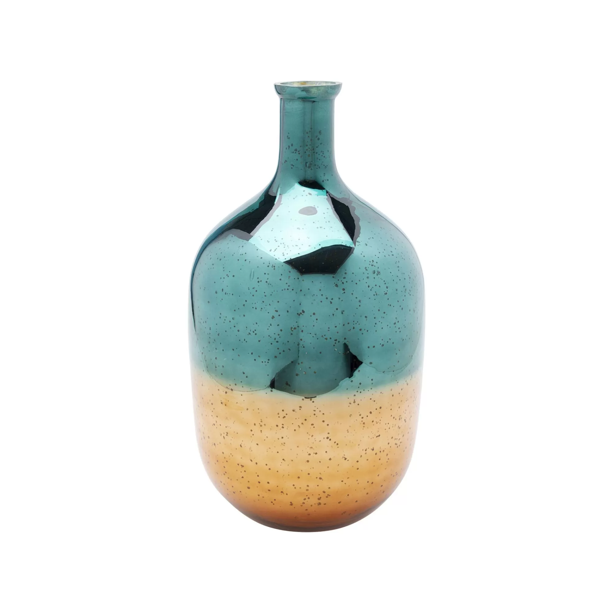 KARE Design Vase Lizy Bleu Et Doré 50cm ^ Vase