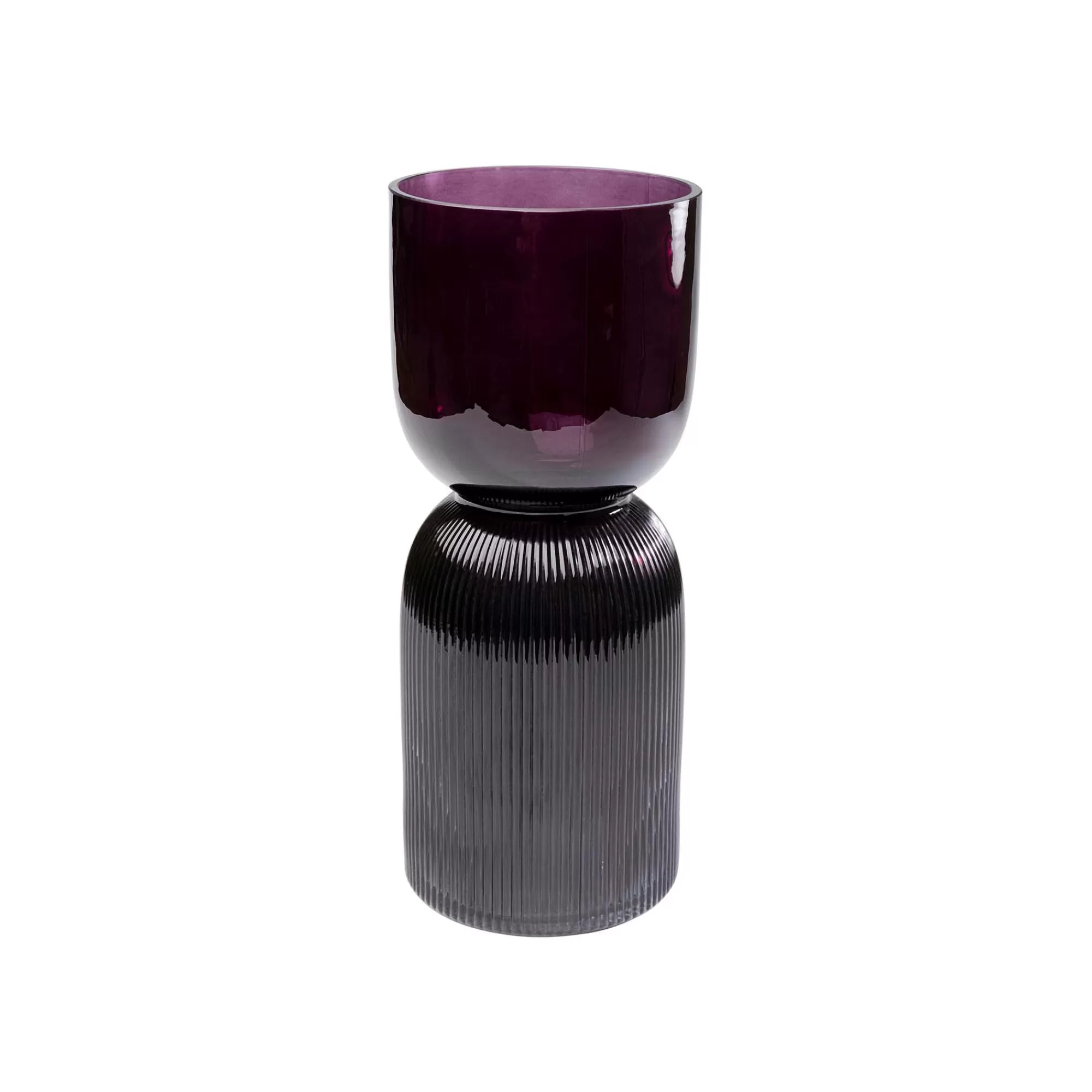 KARE Design Vase Marvelous Duo Gris Violet 40cm ^ Vase