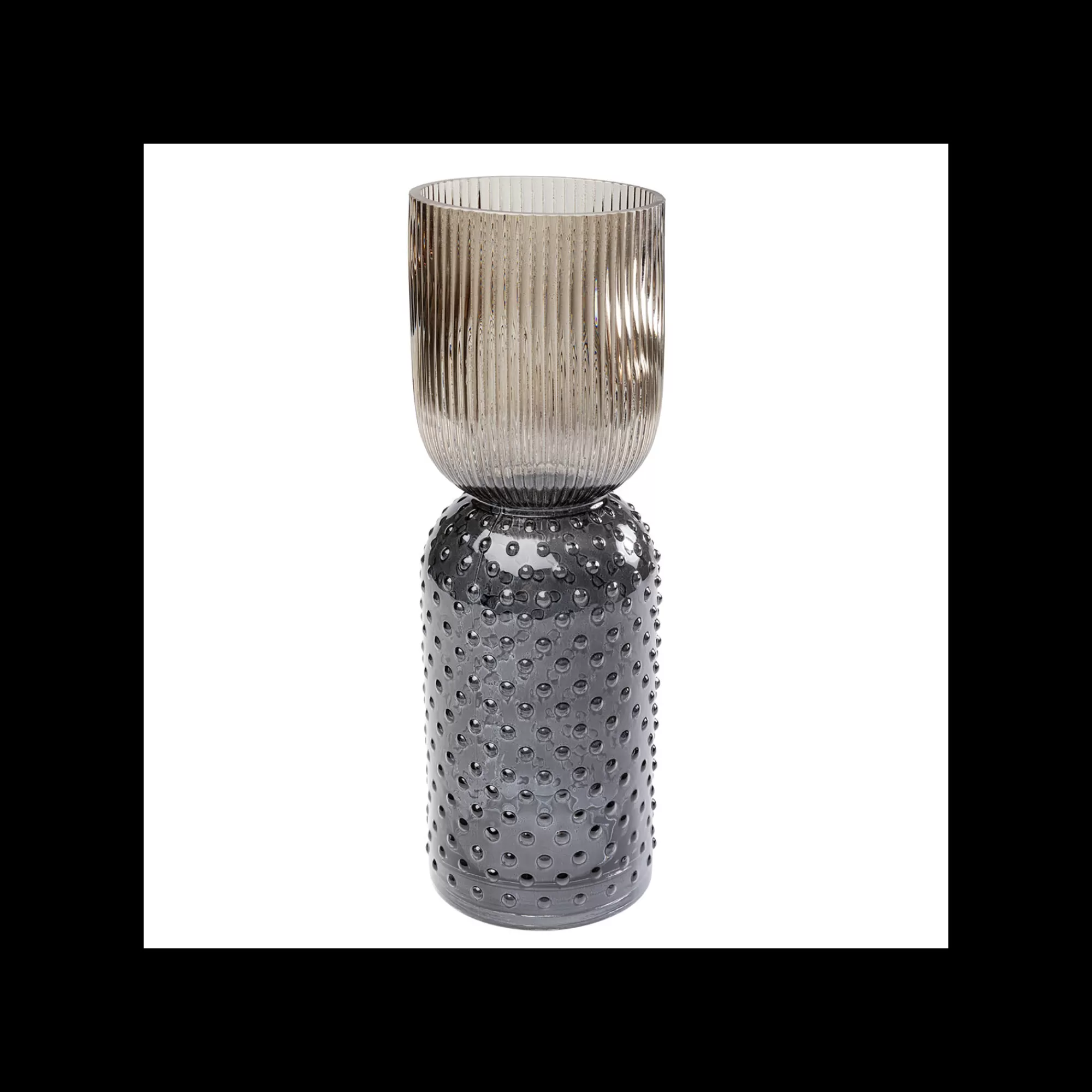 KARE Design Vase Marvelous Duo Marron Gris 38cm ^ Vase