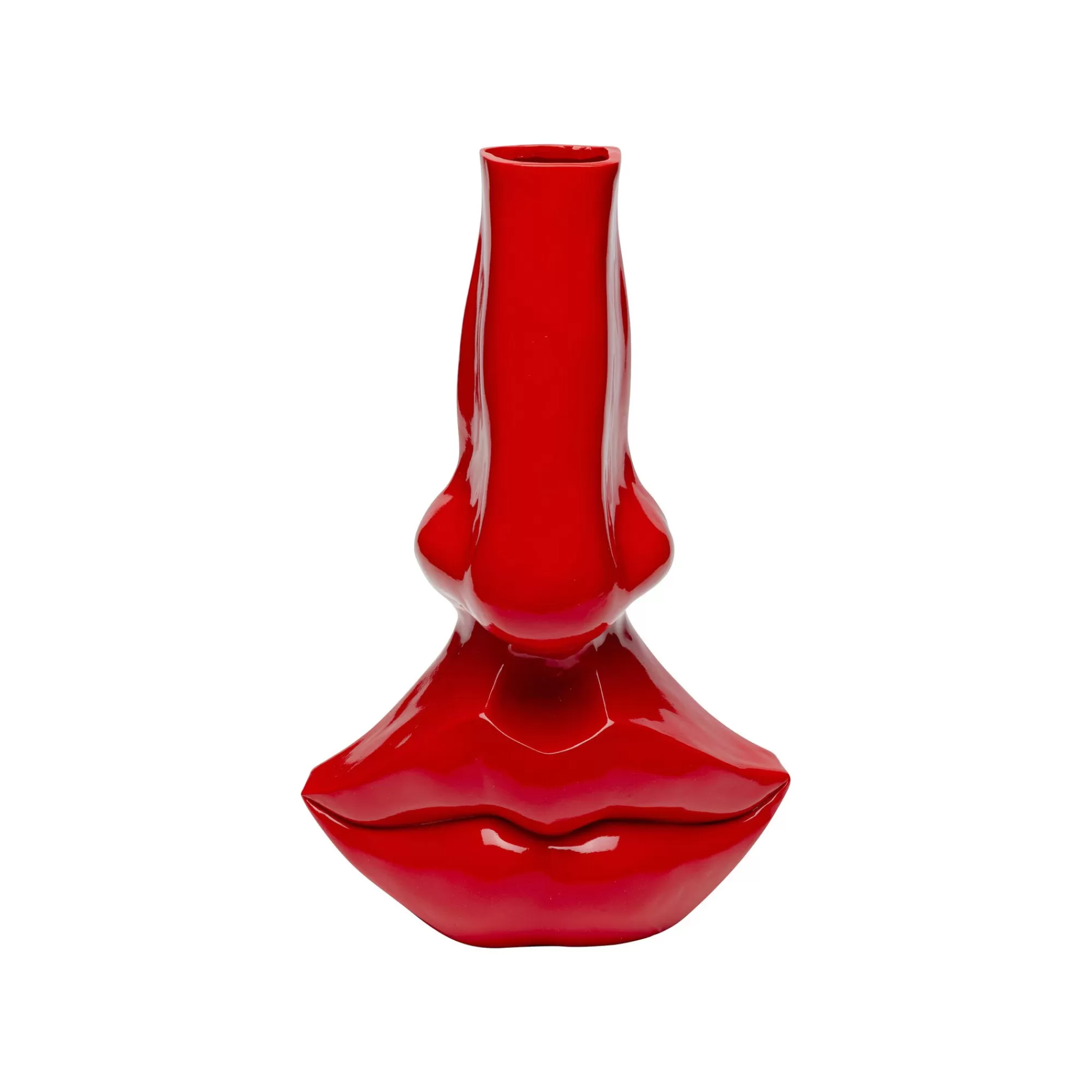KARE Design Vase Nez Et Lèvres Rouges 38cm ^ Vase