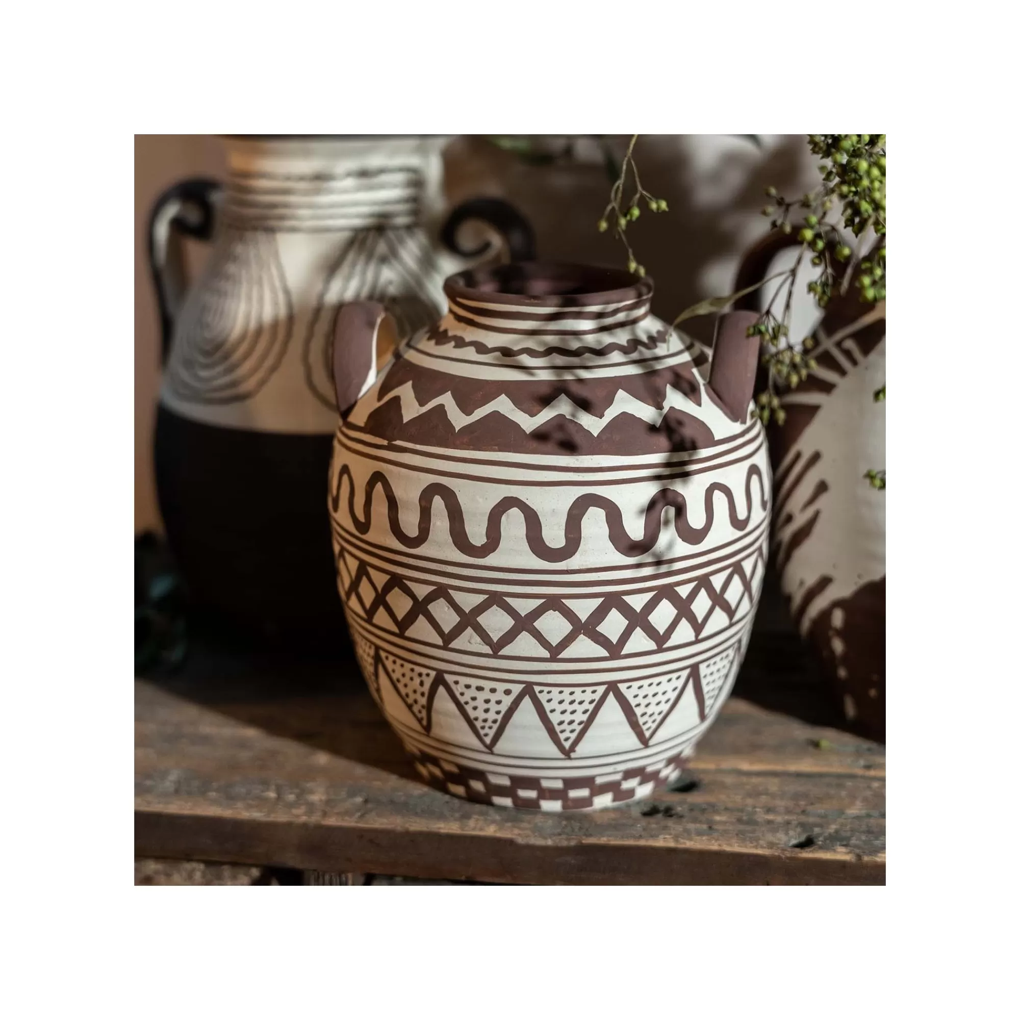 KARE Design Vase Nio Marron ^ Vase