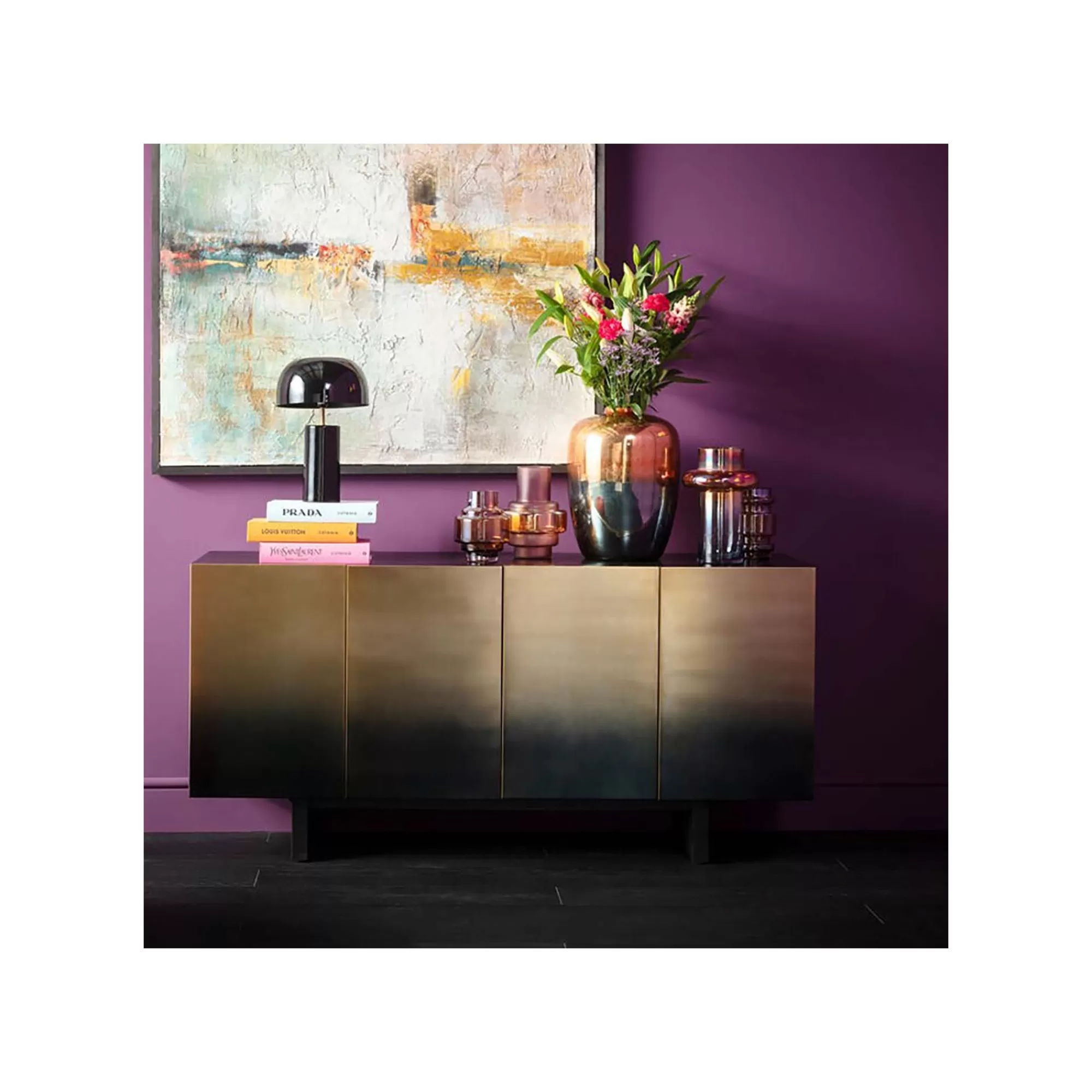 KARE Design Vase Phenom Ring 30cm ^ Vase