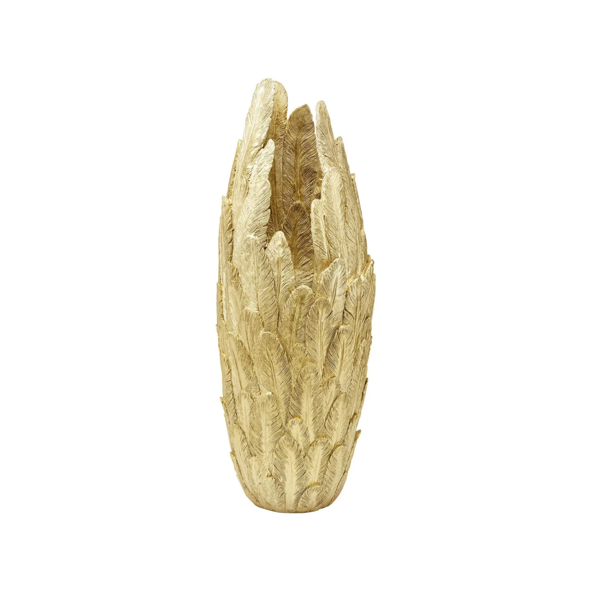 KARE Design Vase Plumes Dorées XL 80cm ^ Vase