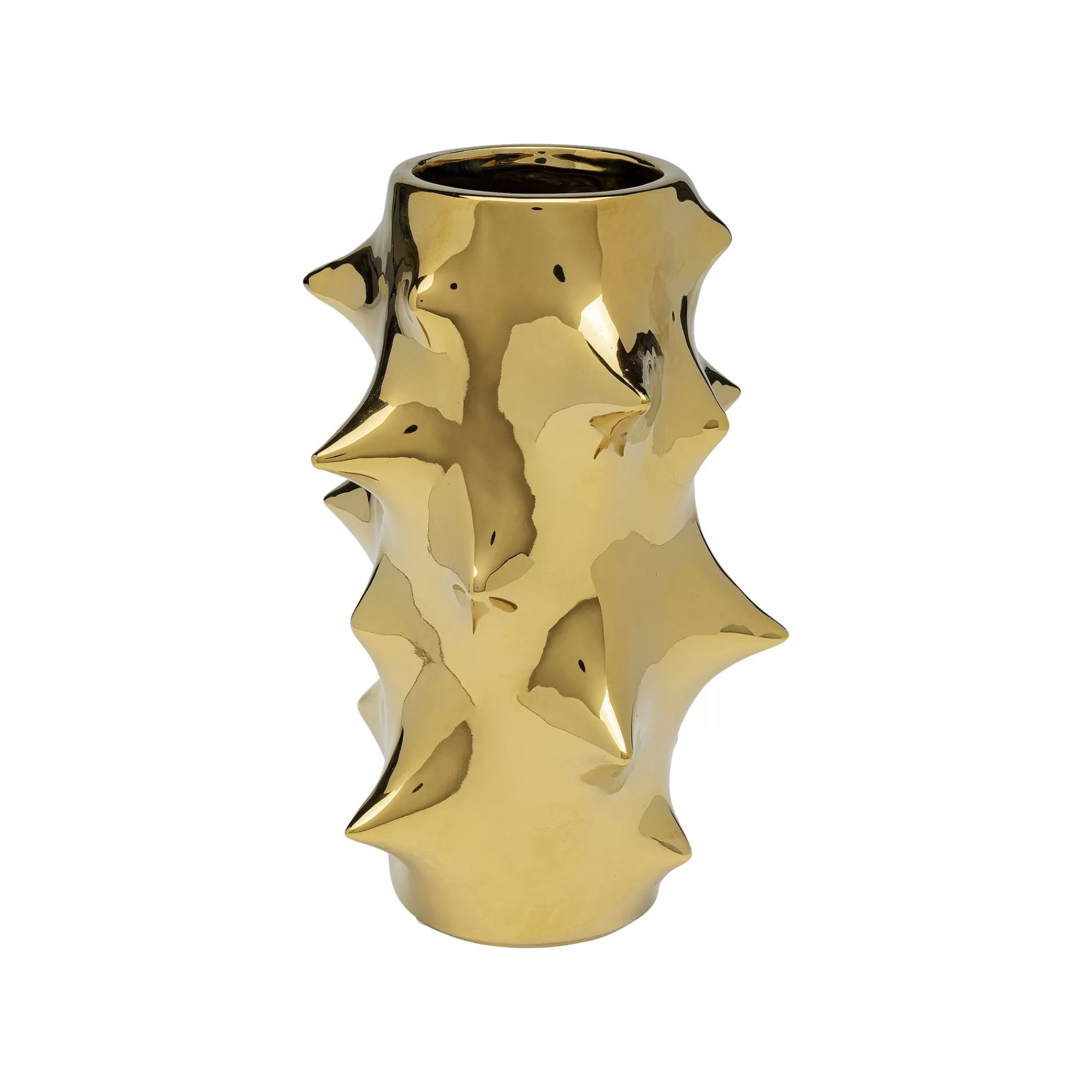 KARE Design Vase Pointy Doré 25cm ^ Vase