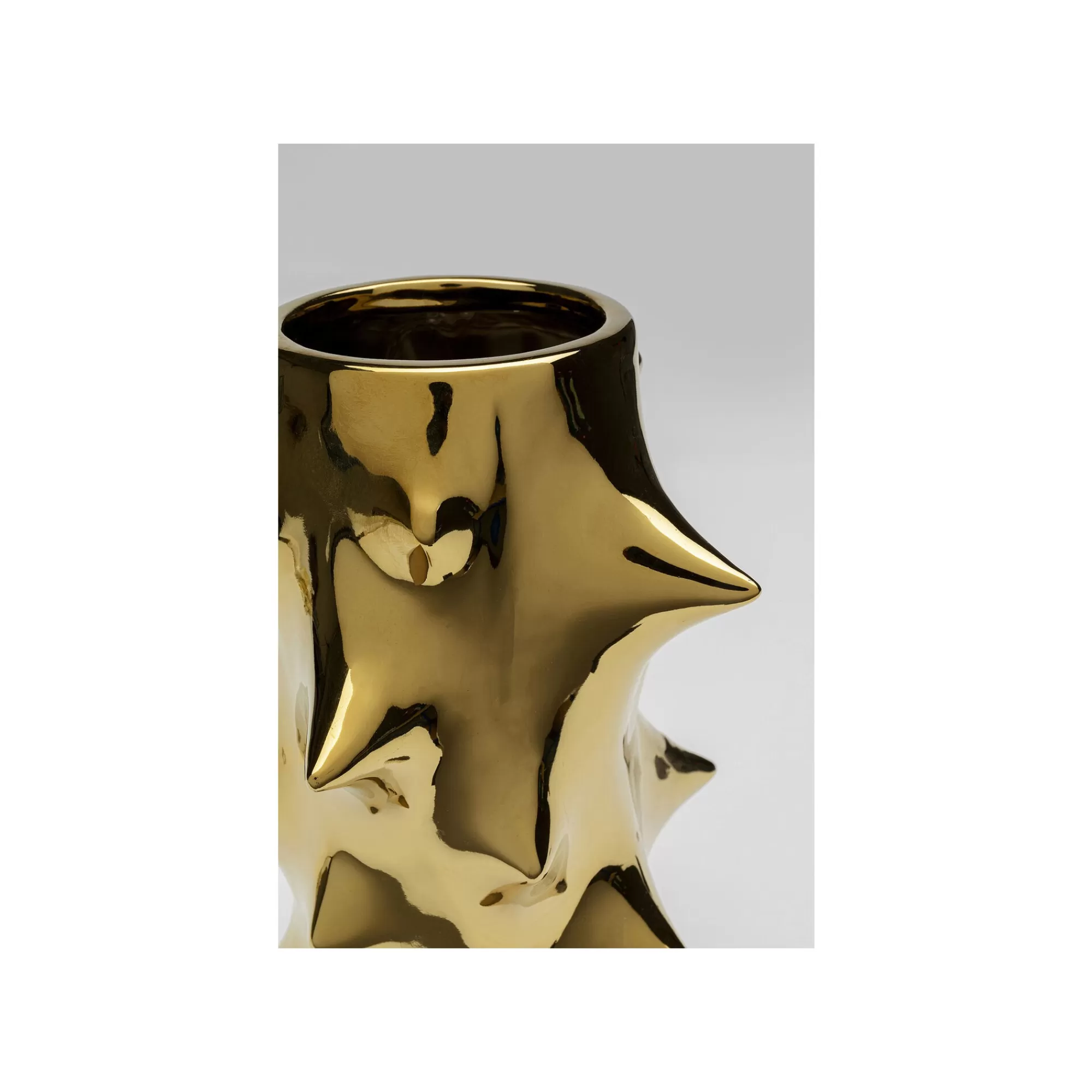 KARE Design Vase Pointy Doré 25cm ^ Vase