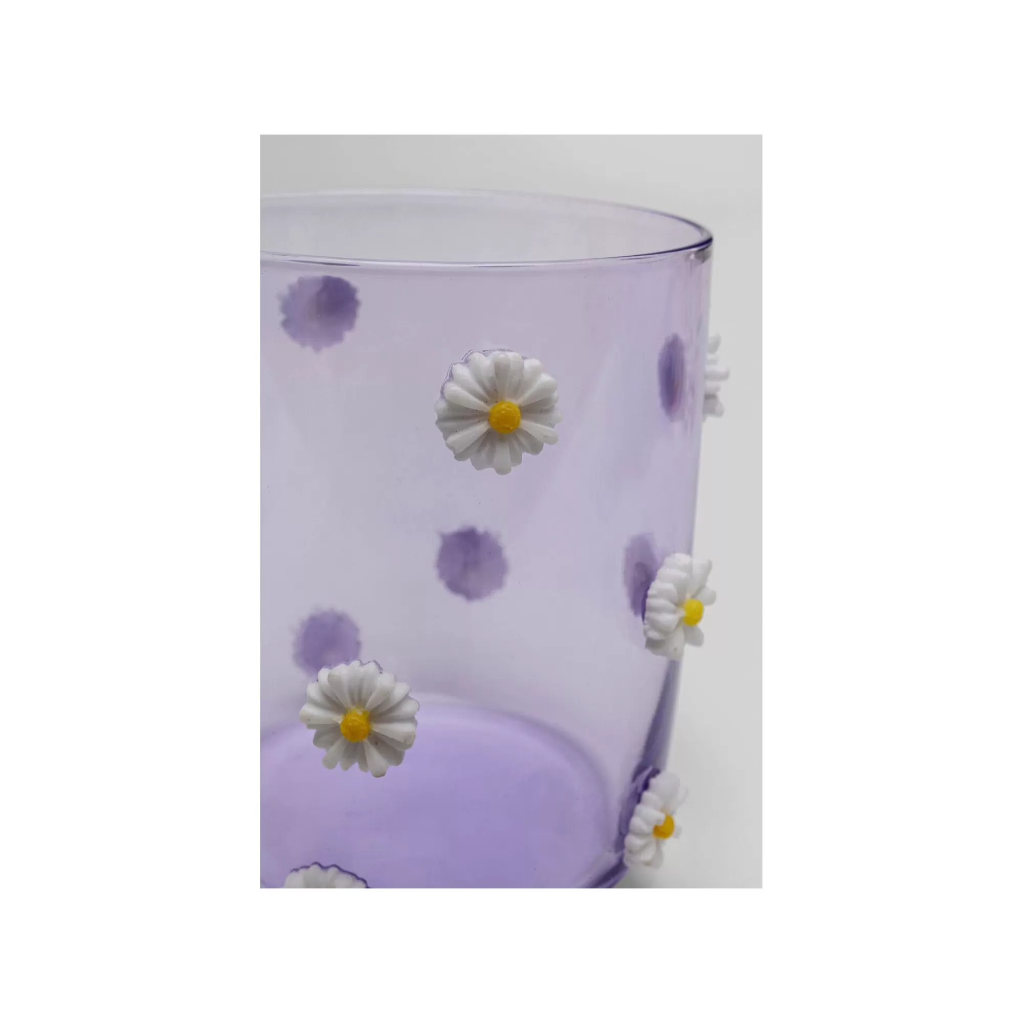 KARE Design Verres à Eau Party Violets Fleurs Set De 4 ^ Vaisselle