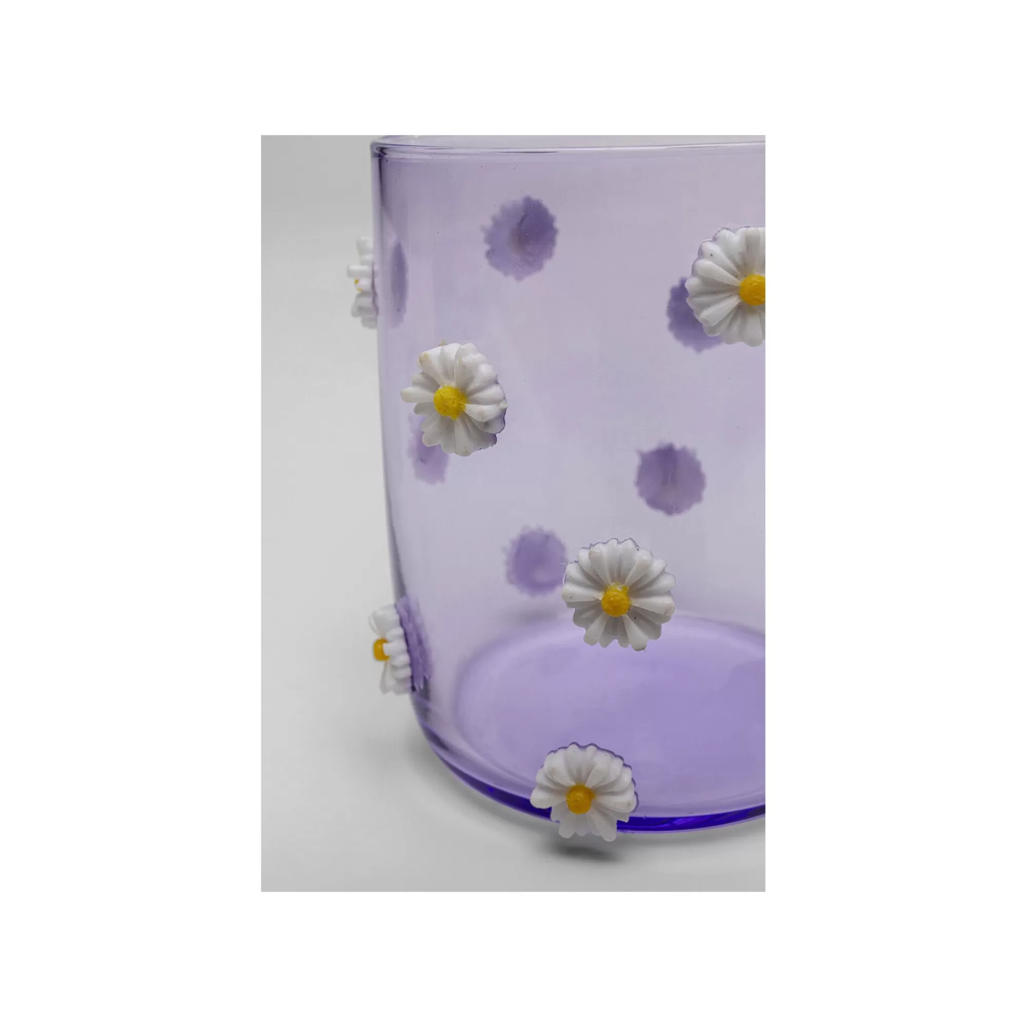 KARE Design Verres à Eau Party Violets Fleurs Set De 4 ^ Vaisselle