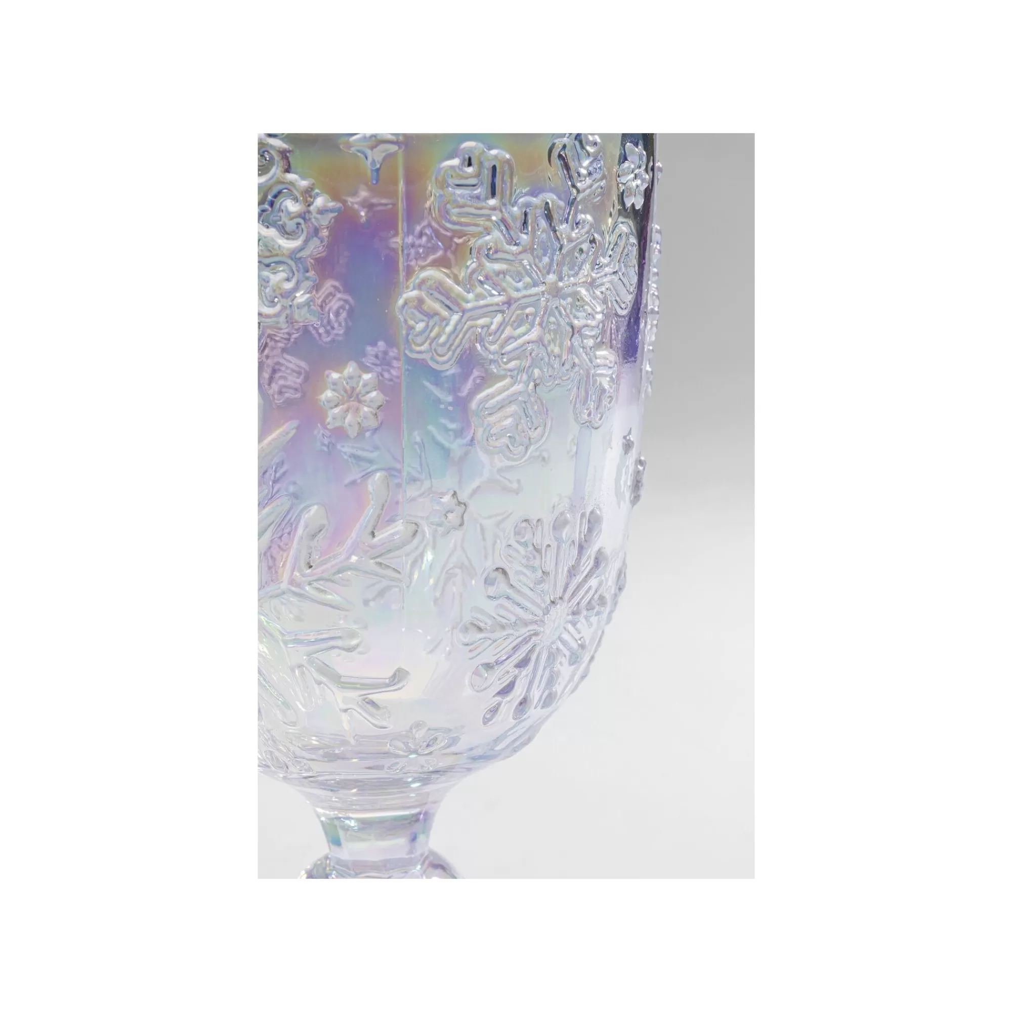 KARE Design Verres à Vin Ice Flowers Violets Set De 6 ^ Vaisselle