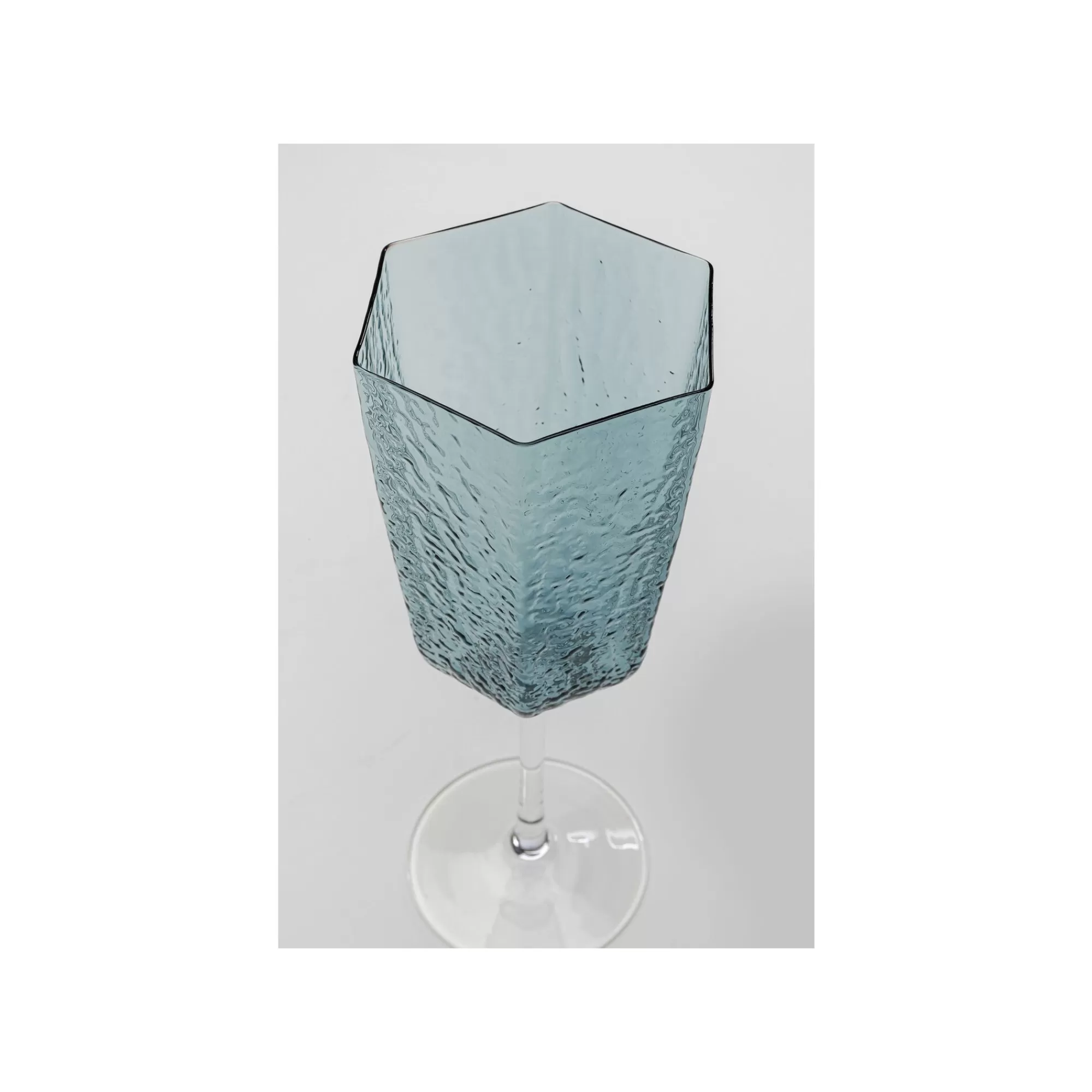 KARE Design Verres à Vin Rouge Cascata Bleus Set De 6 ^ Vaisselle